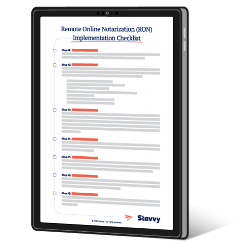 [Checklist] How to implement electronic notarization for title agents